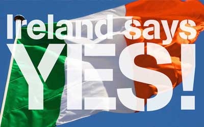 Ireland says yes
